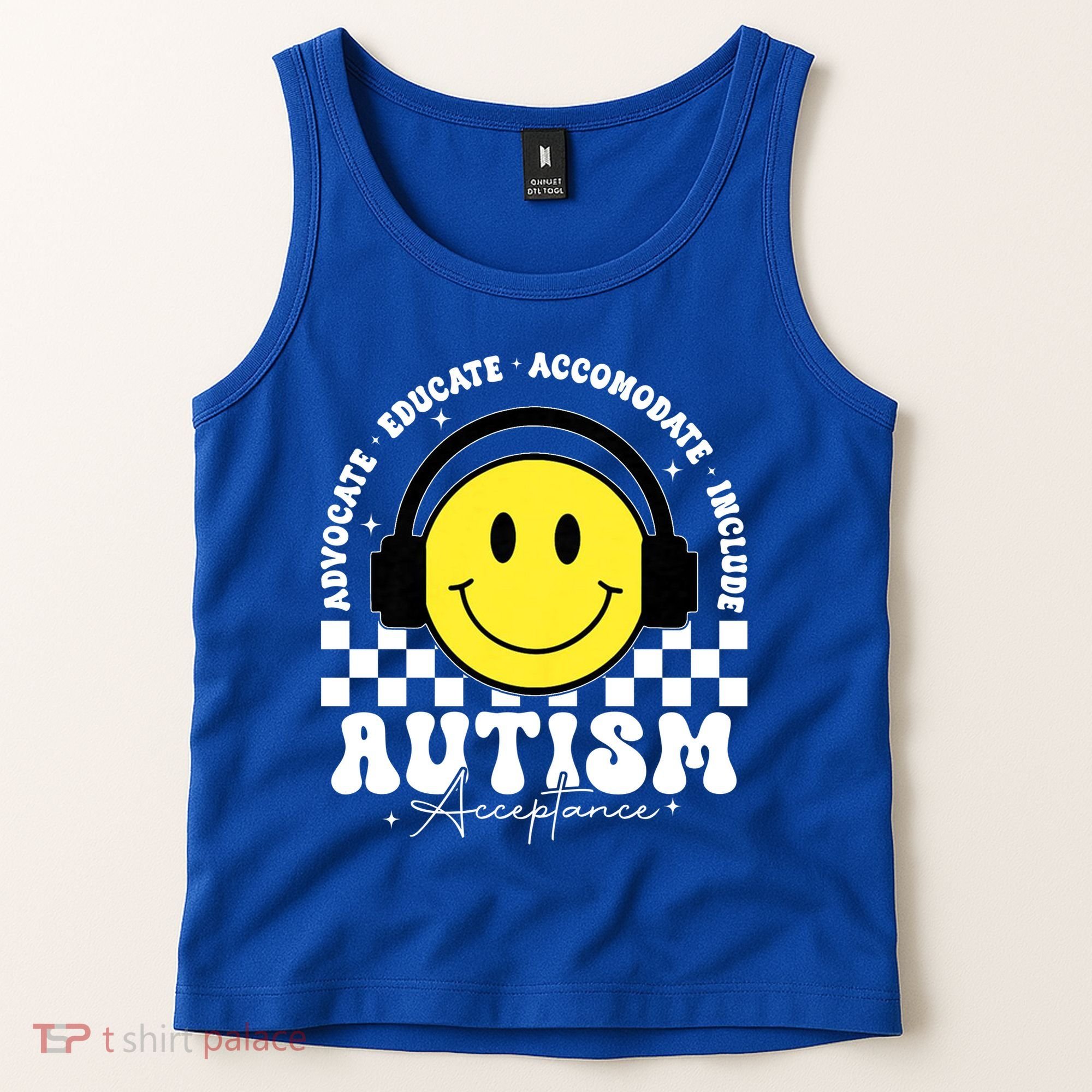 Autism Acceptance Special Education Teacher Tank Top