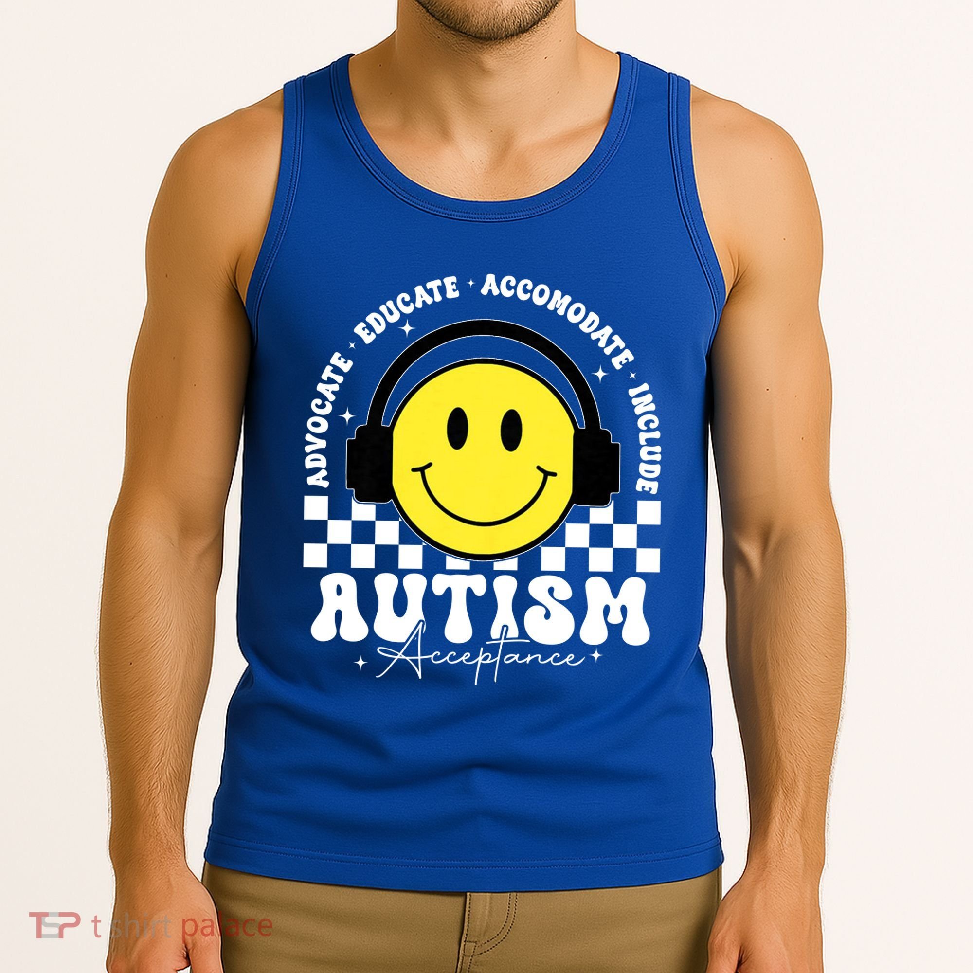 Autism Acceptance Special Education Teacher Tank Top
