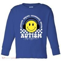 Autism Acceptance Special Education Teacher Toddler Long Sleeve Shirt thumb 0
