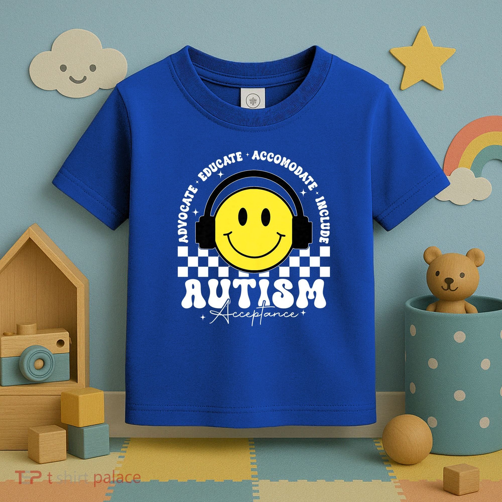 Autism Acceptance Special Education Teacher Toddler T-Shirt