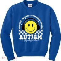 Autism Acceptance Special Education Teacher Kids Sweatshirt thumb 0