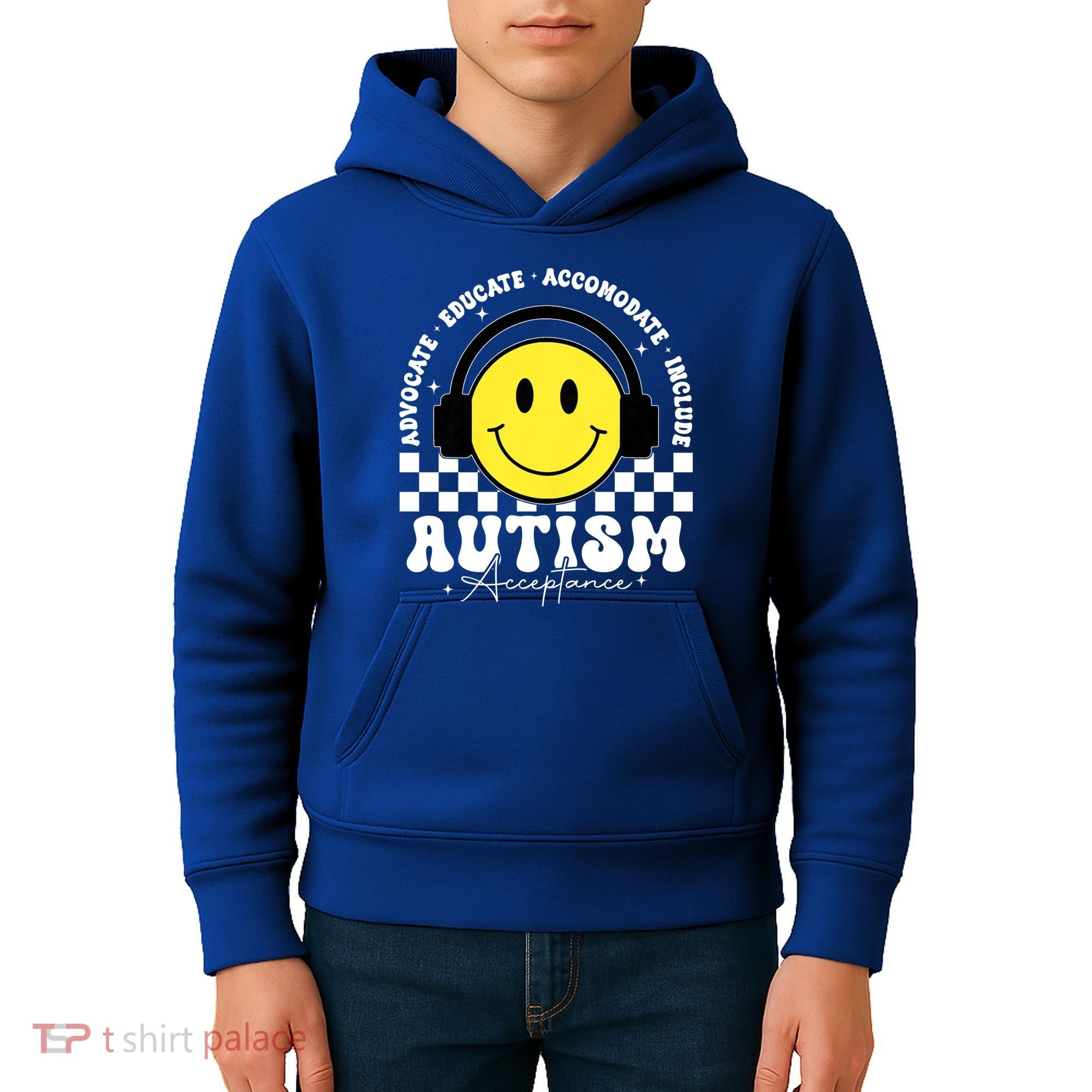 Autism Acceptance Special Education Teacher Kids Hoodie