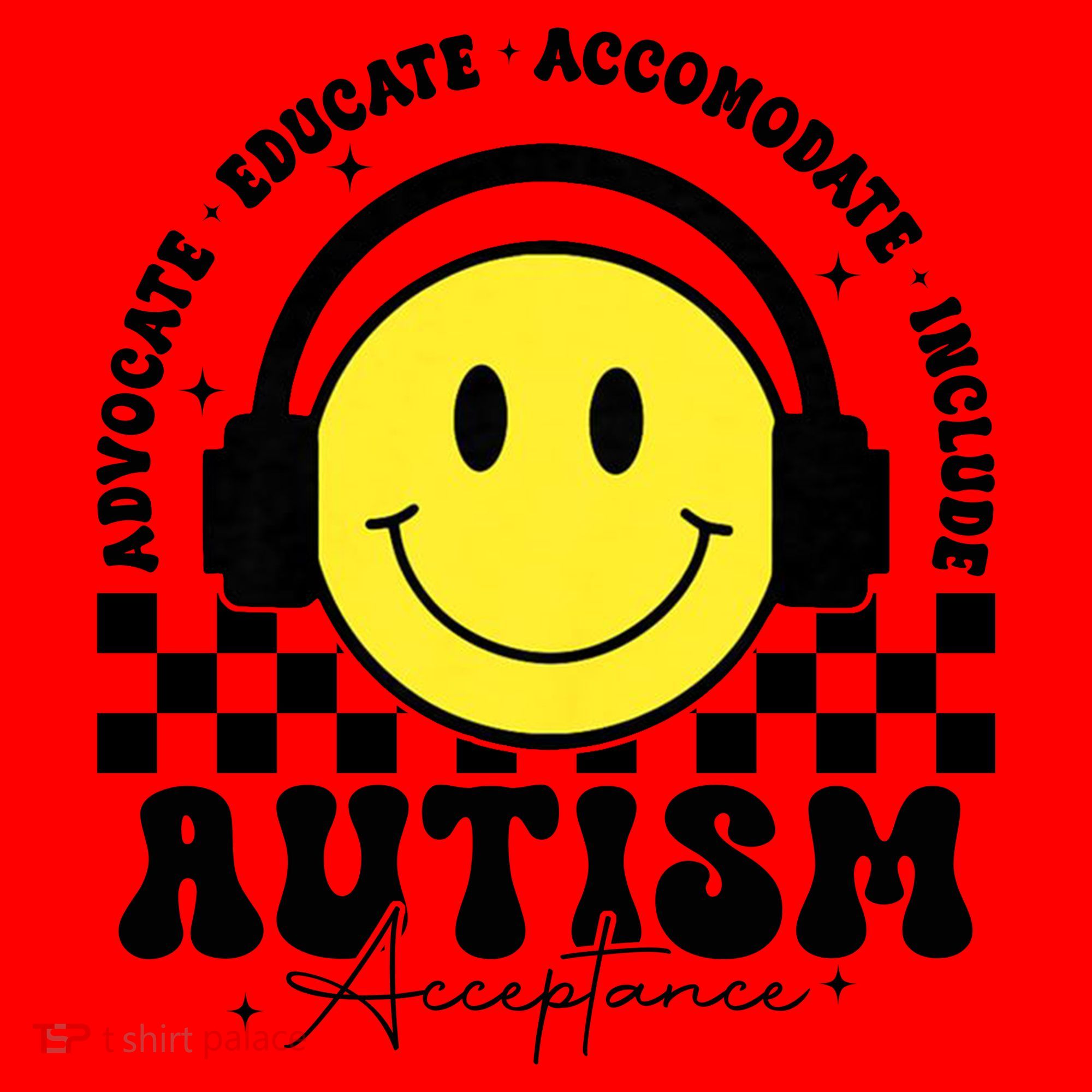 Autism Acceptance Special Education Teacher Santa Hat