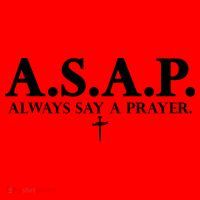 Asap Always Say A Prayer 3 Nails Cross Jesus Christ Christian Catholic Santa Hat thumb 1