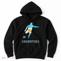 Argentina Argentina Soccer Player Sun Of May Argentina Flag Hoodie thumb 0