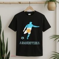 Argentina Argentina Soccer Player Sun Of May Argentina Flag T-Shirt thumb 2