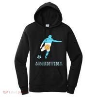Argentina Argentina Soccer Player Sun Of May Argentina Flag Women's Hoodie thumb 0
