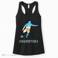 Argentina Argentina Soccer Player Sun Of May Argentina Flag Women's Tank Top thumb 0