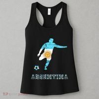 Argentina Argentina Soccer Player Sun Of May Argentina Flag Women's Tank Top thumb 3