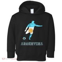 Argentina Argentina Soccer Player Sun Of May Argentina Flag Toddler Hoodie thumb 0