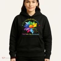 Autism Awareness Sunflower Accept Understand Love Autistic Hoodie thumb 5