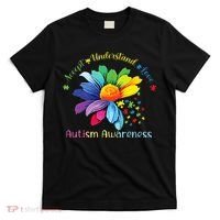 Autism Awareness Sunflower Accept Understand Love Autistic T-Shirt thumb 0