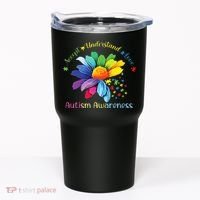 Autism Awareness Sunflower Accept Understand Love Autistic Tumbler thumb 0