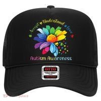 Autism Awareness Sunflower Accept Understand Love Autistic Hat thumb 0