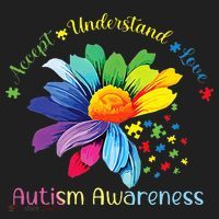 Autism Awareness Sunflower Accept Understand Love Autistic Hat thumb 2