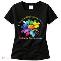 Autism Awareness Sunflower Accept Understand Love Autistic Women's T-Shirt thumb 0