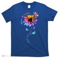 Autism Awareness Sunflower Autism Sunflower  T-Shirt thumb 0