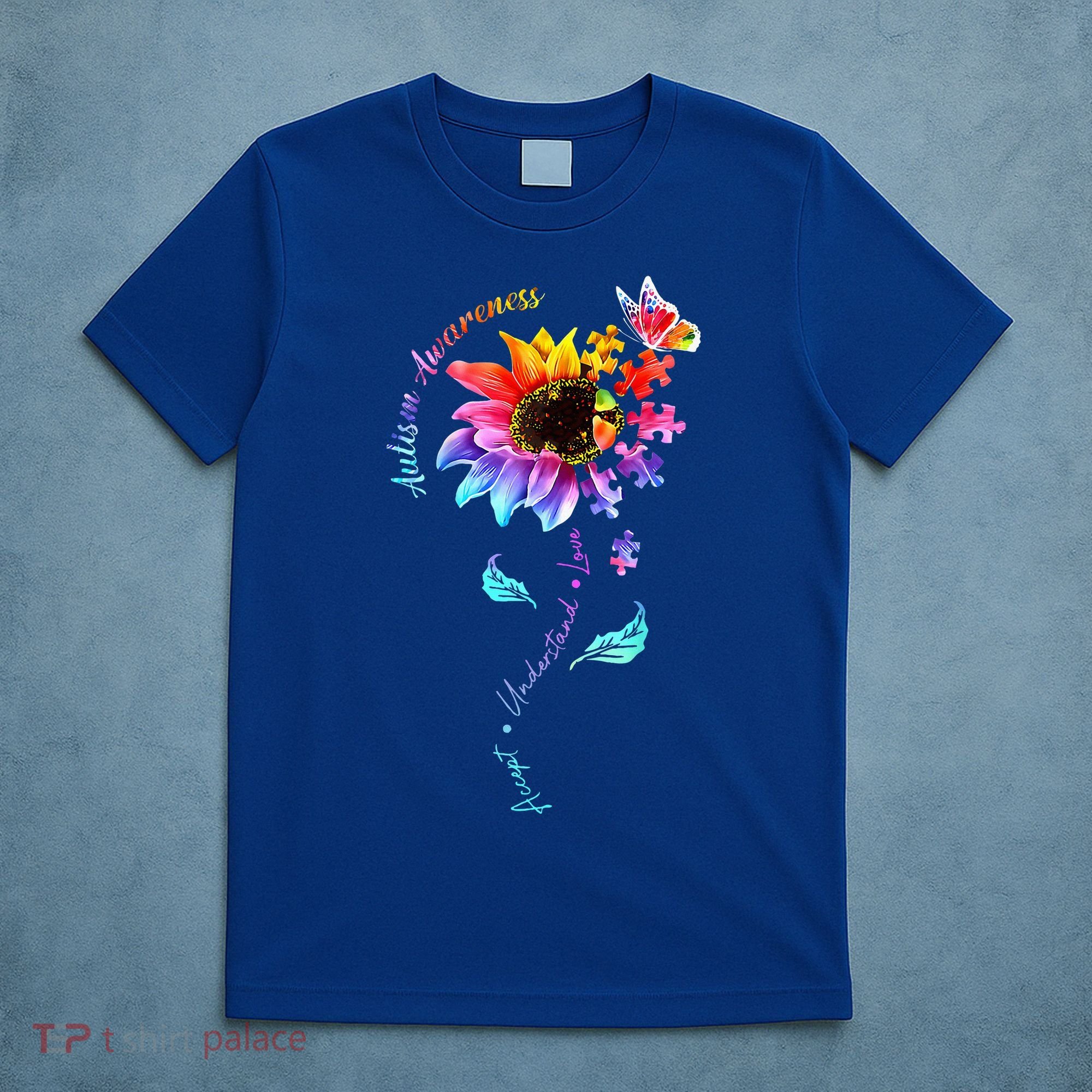Autism Awareness Sunflower Autism Sunflower  T-Shirt