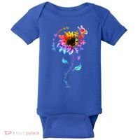 Autism Awareness Sunflower Autism Sunflower  Baby Bodysuit thumb 0