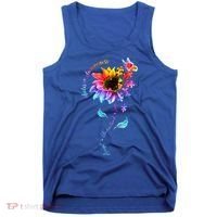 Autism Awareness Sunflower Autism Sunflower  Tank Top thumb 0