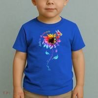Autism Awareness Sunflower Autism Sunflower  Toddler T-Shirt thumb 2