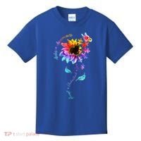 Autism Awareness Sunflower Autism Sunflower  Kids T-Shirt thumb 0