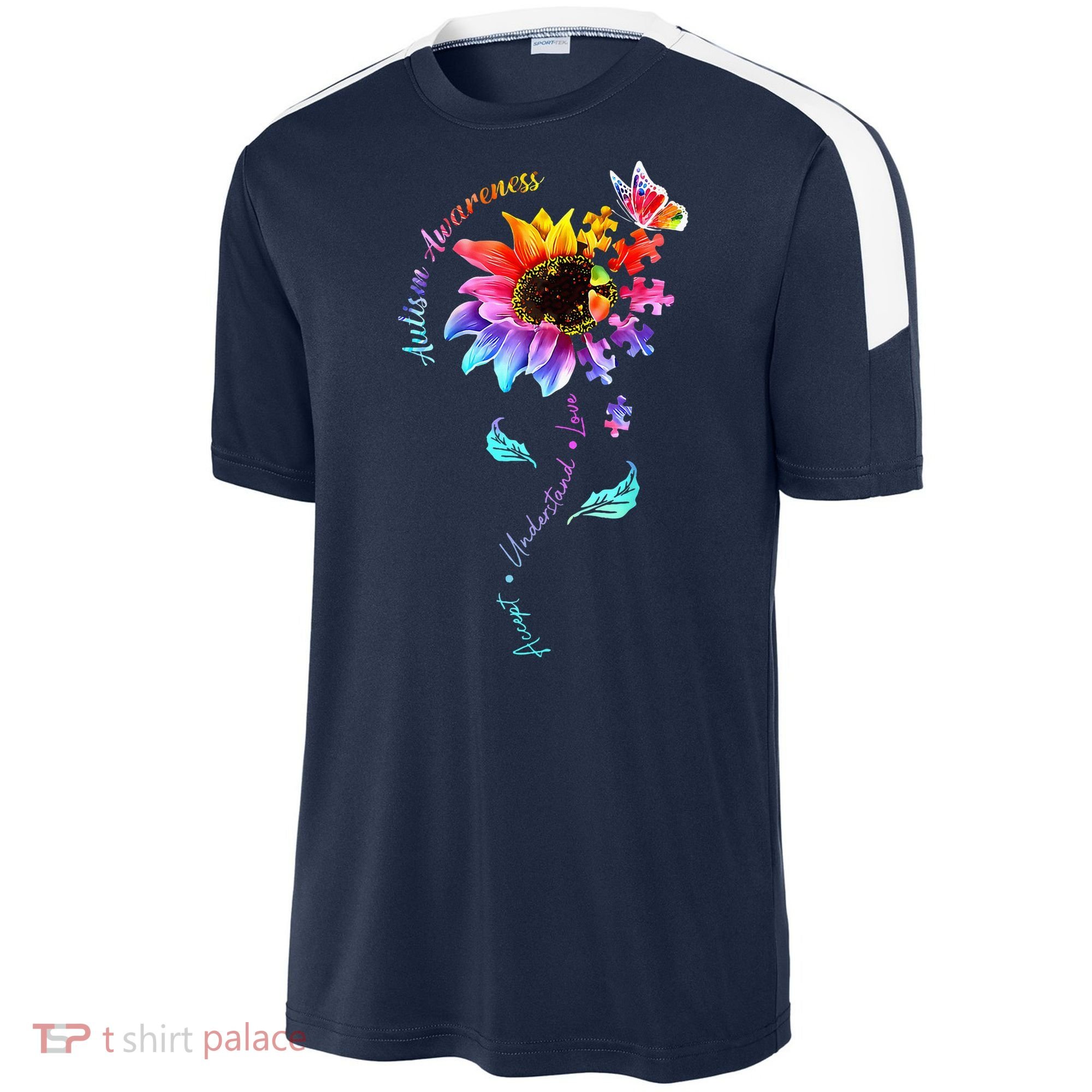 Autism Awareness Sunflower Autism Sunflower  Sport-Tek Competitor United Soccer Jersey