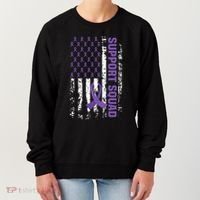 Alzheimers Awareness Support Squad Alzheimers Disease Women's Sweatshirt thumb 0