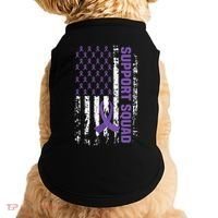 Alzheimers Awareness Support Squad Alzheimers Disease Doggie Tank thumb 0