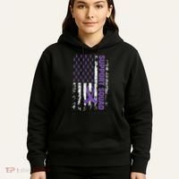 Alzheimers Awareness Support Squad Alzheimers Disease Hoodie thumb 5