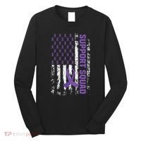 Alzheimers Awareness Support Squad Alzheimers Disease Long Sleeve Shirt thumb 0