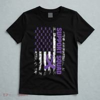 Alzheimers Awareness Support Squad Alzheimers Disease T-Shirt thumb 5