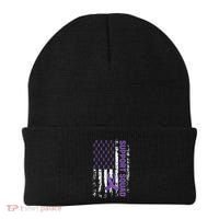 Alzheimers Awareness Support Squad Alzheimers Disease Beanie thumb 0