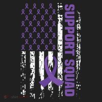 Alzheimers Awareness Support Squad Alzheimers Disease Beanie thumb 2