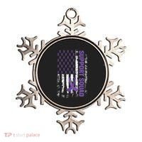 Alzheimers Awareness Support Squad Alzheimers Disease Ornament thumb 0