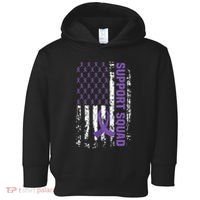 Alzheimers Awareness Support Squad Alzheimers Disease Toddler Hoodie thumb 0