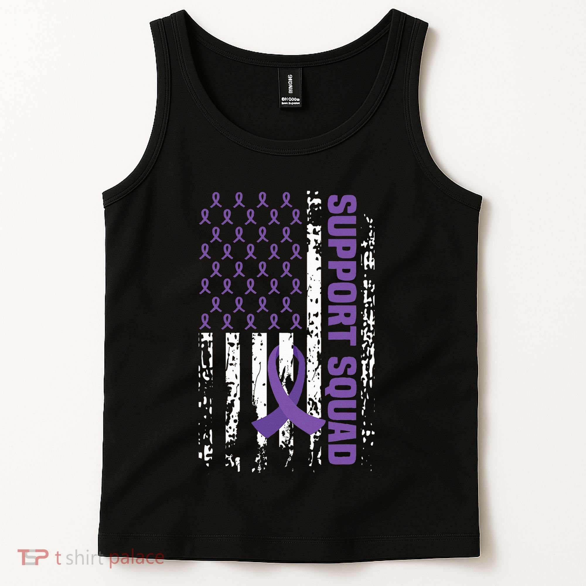 Alzheimers Awareness Support Squad Alzheimers Disease Tank Top