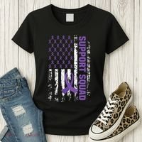 Alzheimers Awareness Support Squad Alzheimers Disease Women's T-Shirt thumb 3