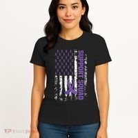 Alzheimers Awareness Support Squad Alzheimers Disease Women's T-Shirt thumb 4