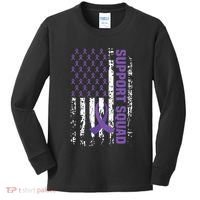 Alzheimers Awareness Support Squad Alzheimers Disease Kids Long Sleeve Shirt thumb 0