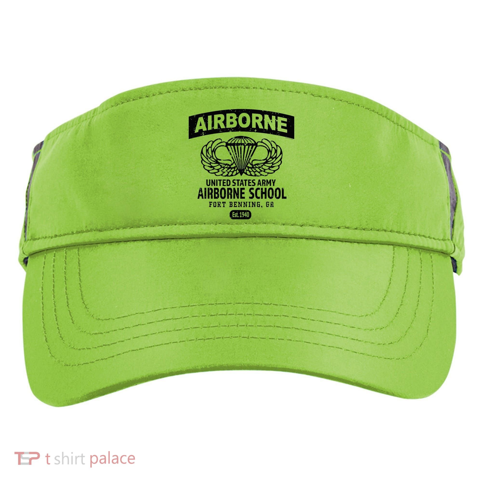 Army Airborne School Fort Benning Ga Adult Drive Performance Visor