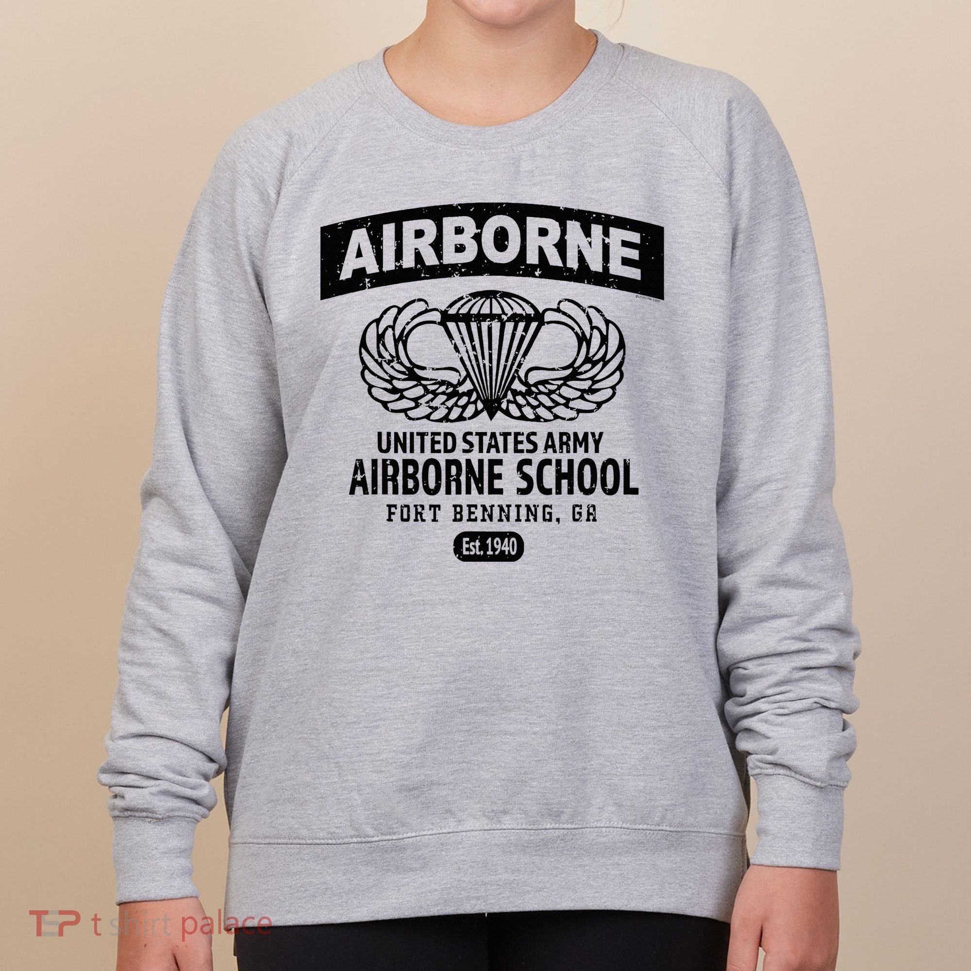 Army Airborne School Fort Benning Ga Women's Sweatshirt