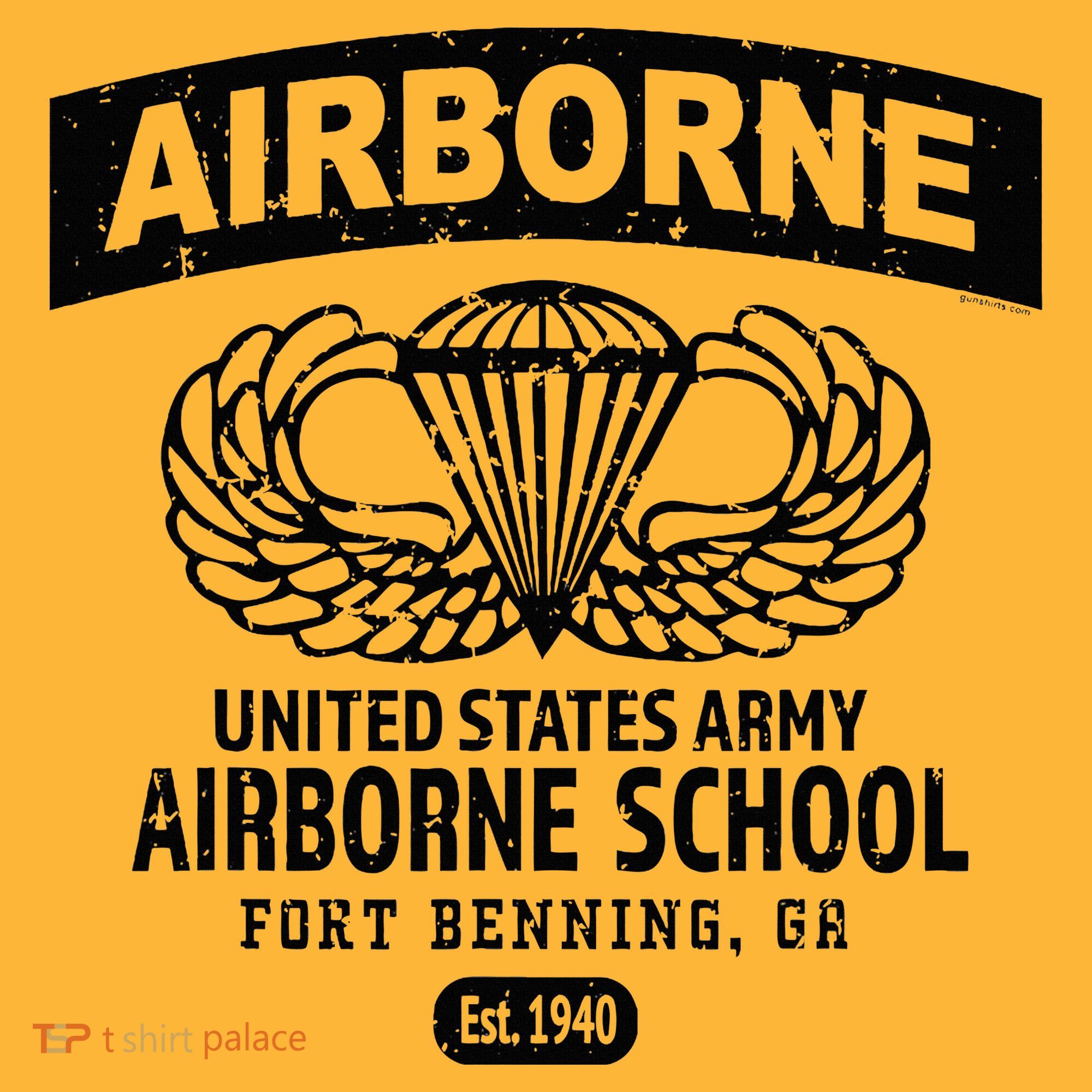 Army Airborne School Fort Benning Ga Sustainable Knit Beanie