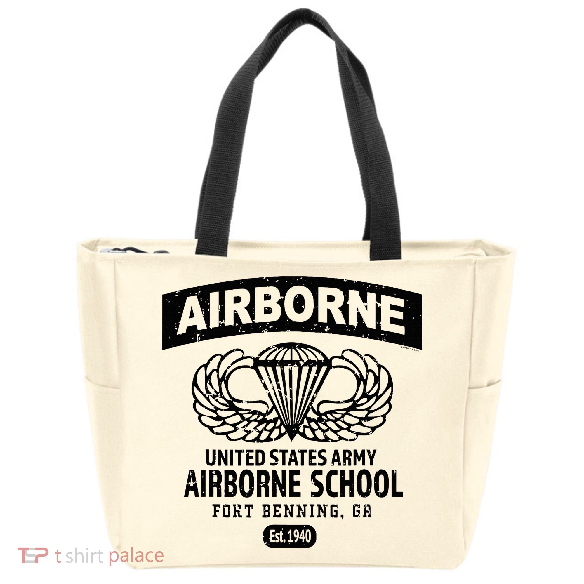 Army Airborne School Fort Benning Ga Tote Bag