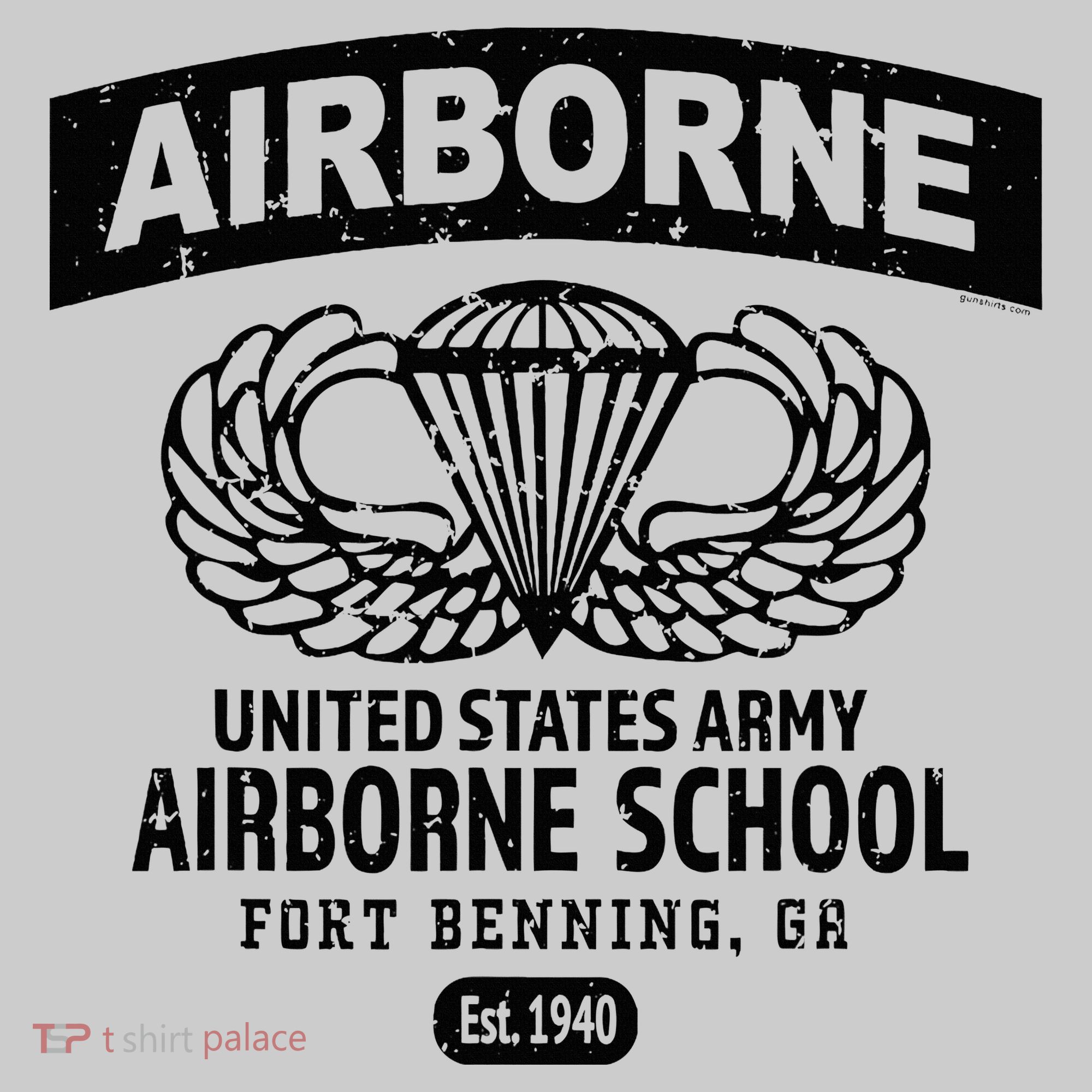 Army Airborne School Fort Benning Ga Performance Fleece Hoodie