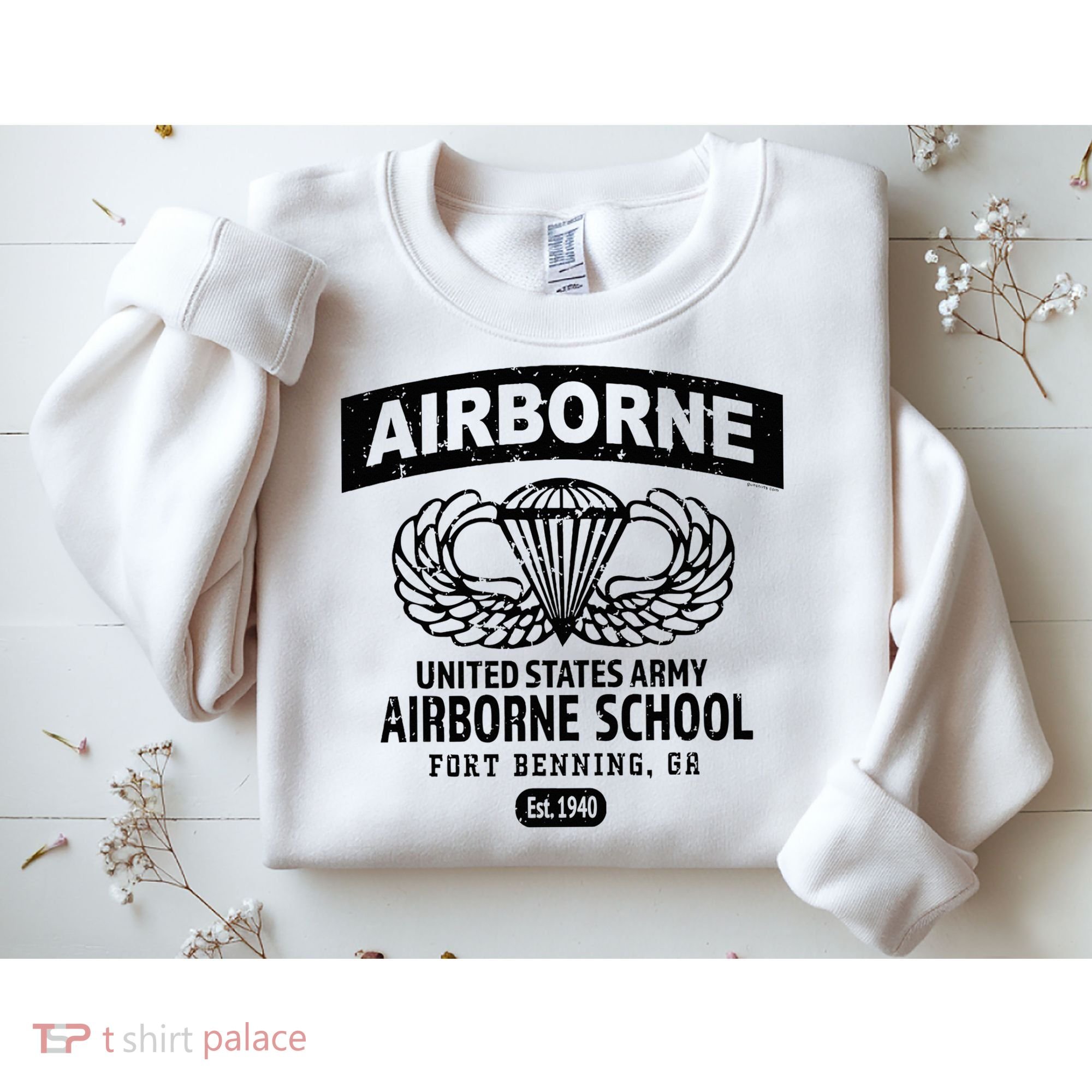 Army Airborne School Fort Benning Ga Sweatshirt