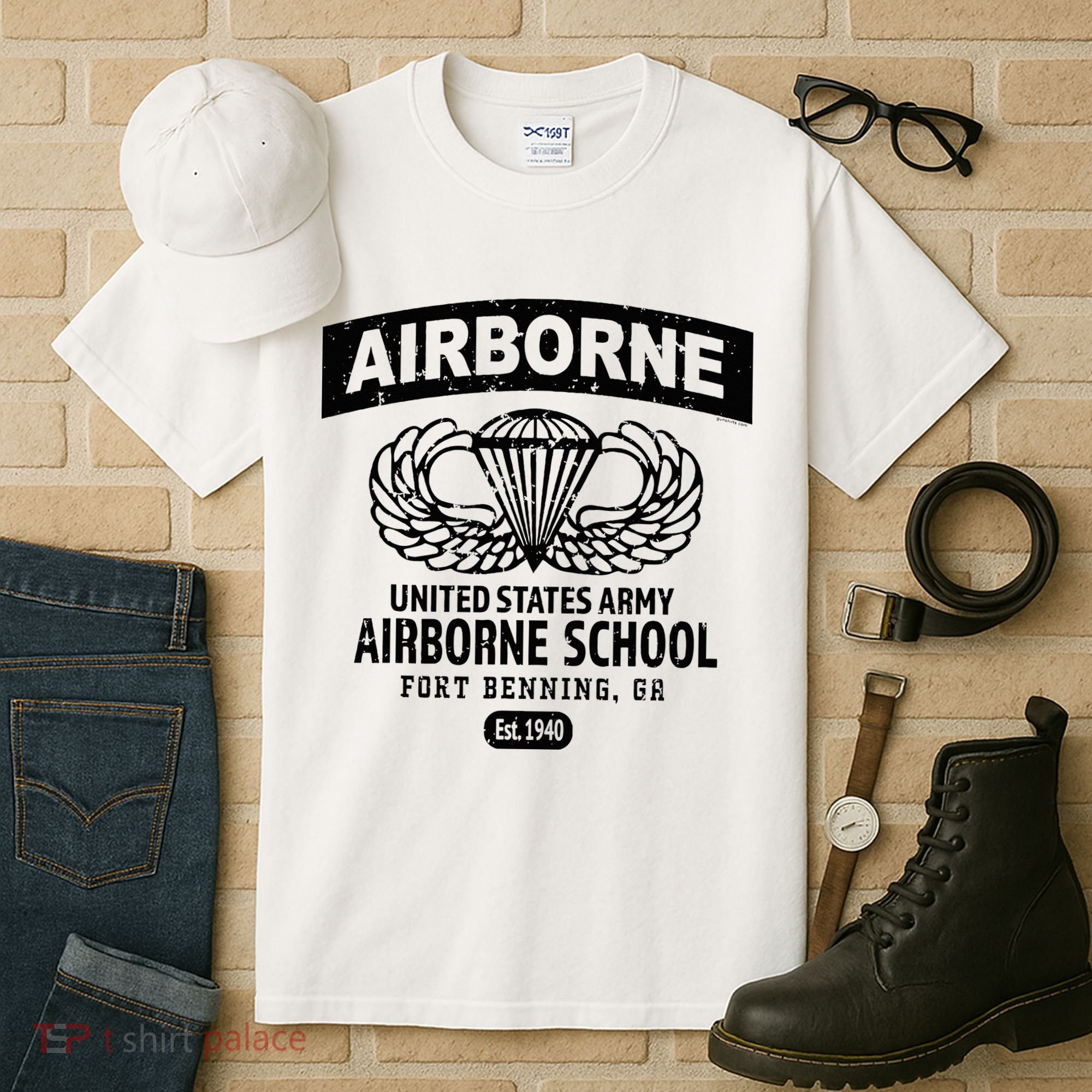 Army Airborne School Fort Benning Ga Tall T-Shirt
