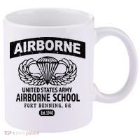 Army Airborne School Fort Benning Ga 11oz C Handle Ceramic Mug thumb 0