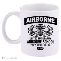 Army Airborne School Fort Benning Ga 11oz C Handle Ceramic Mug thumb 2