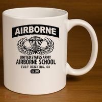 Army Airborne School Fort Benning Ga 11oz C Handle Ceramic Mug thumb 3